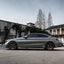 Satin Metallic Dark Gray Vinyl Wrap benzs side
