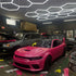Satin Metallic Hot Pink Vinyl Wrap