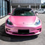 Satin Metallic Pearl Pink Vinyl Wrap detail