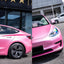 Satin Metallic Pearl Pink Vinyl Wrap detail