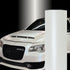 Satin Metallic Pearl White Vinyl Wrap