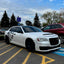 Satin Metallic Pearl White Vinyl Wrap