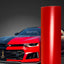 Satin Metallic Red Vinyl Wrap