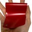 Satin Metallic Red Vinyl Wrap sample