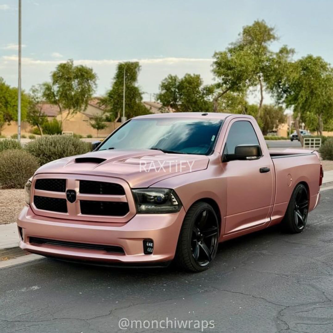 Main of Satin Metallic Rose Gold Car Wrap