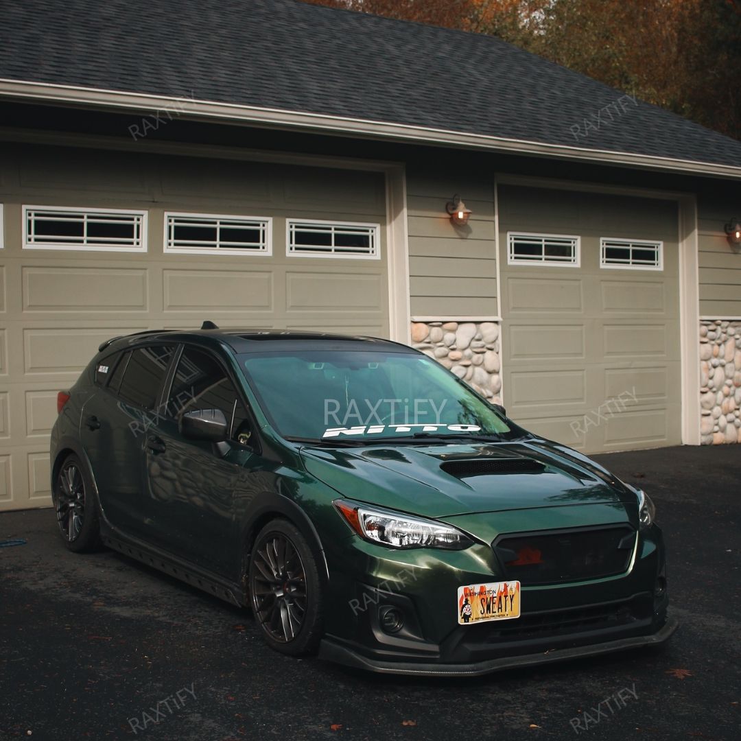 Subaru Gloss Metallic Forest Green Car Wrap