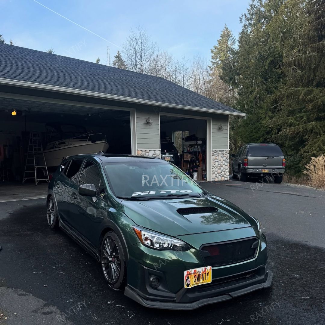 Subaru Gloss Metallic Forest Green Car Wrap
