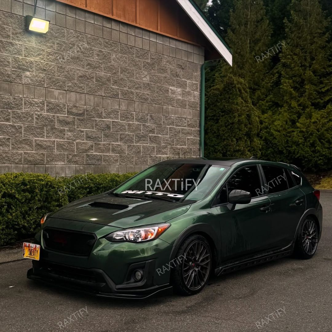 Subaru Gloss Metallic Forest Green Car Wrap
