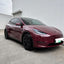 Tesla Super Gloss Ancora Red Vinyl Wrap