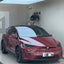 Tesla Super Gloss Ancora Red Vinyl Wrap
