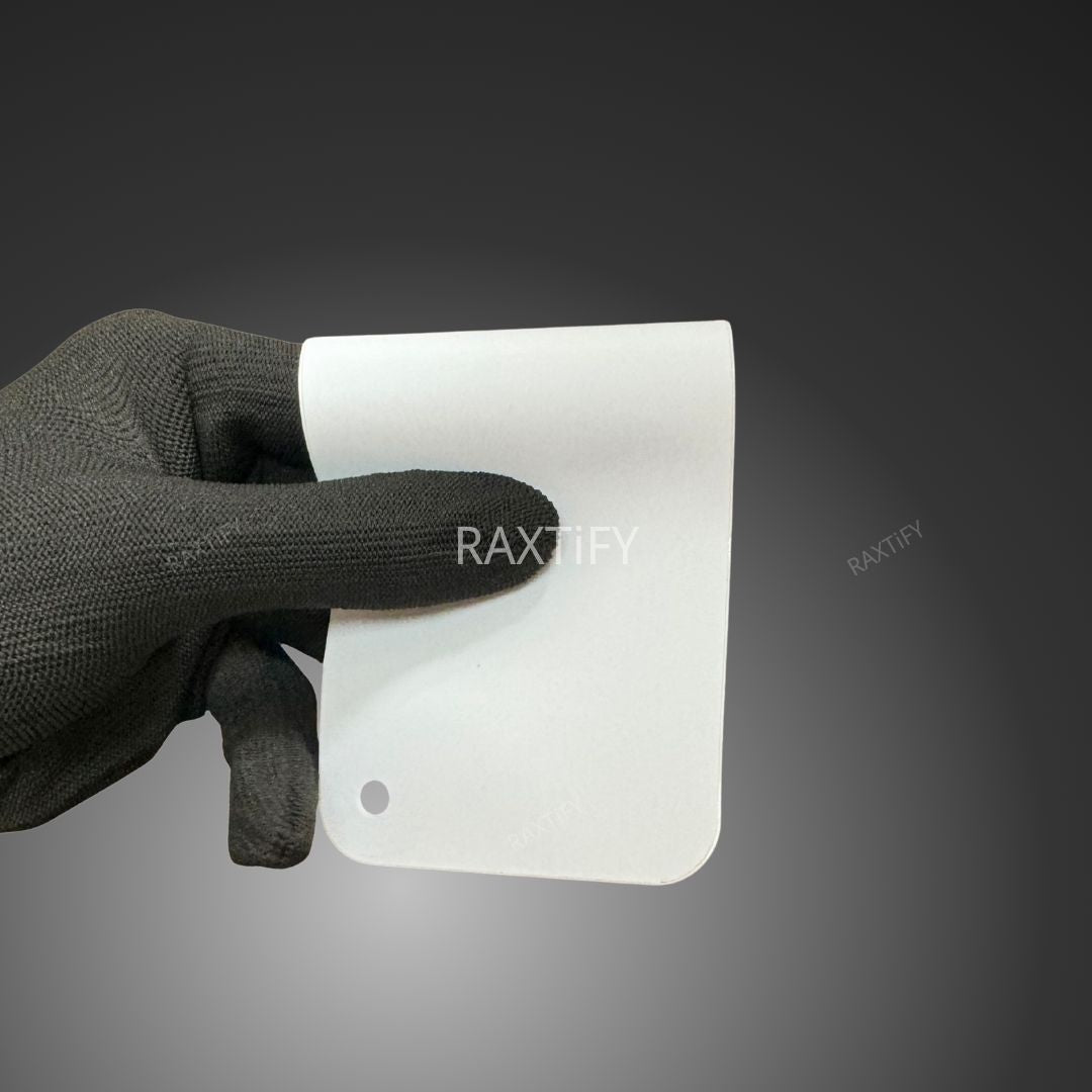 Super Matte Pure White Car Wrap Swatch Book