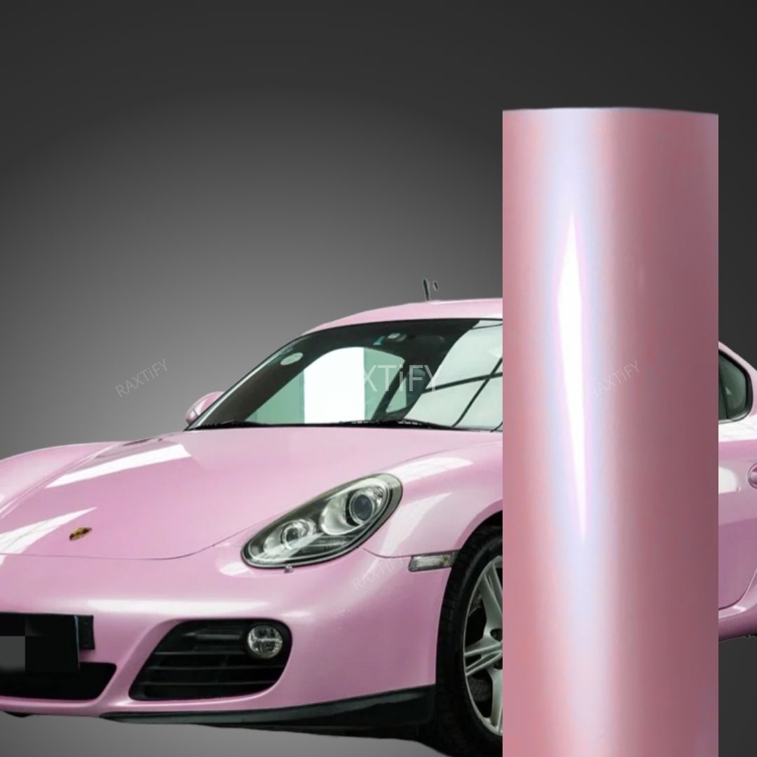 Super Gloss Blossom Pink Car Wrap