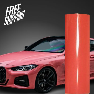 Super Gloss Candy Pink Vinyl Wrap