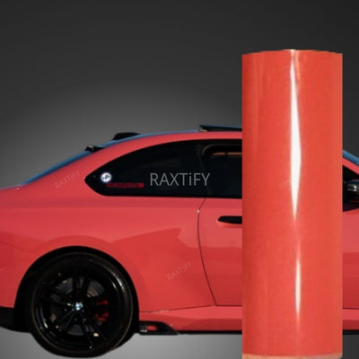 Super Gloss Candy Pink Vinyl Wrap Car Color