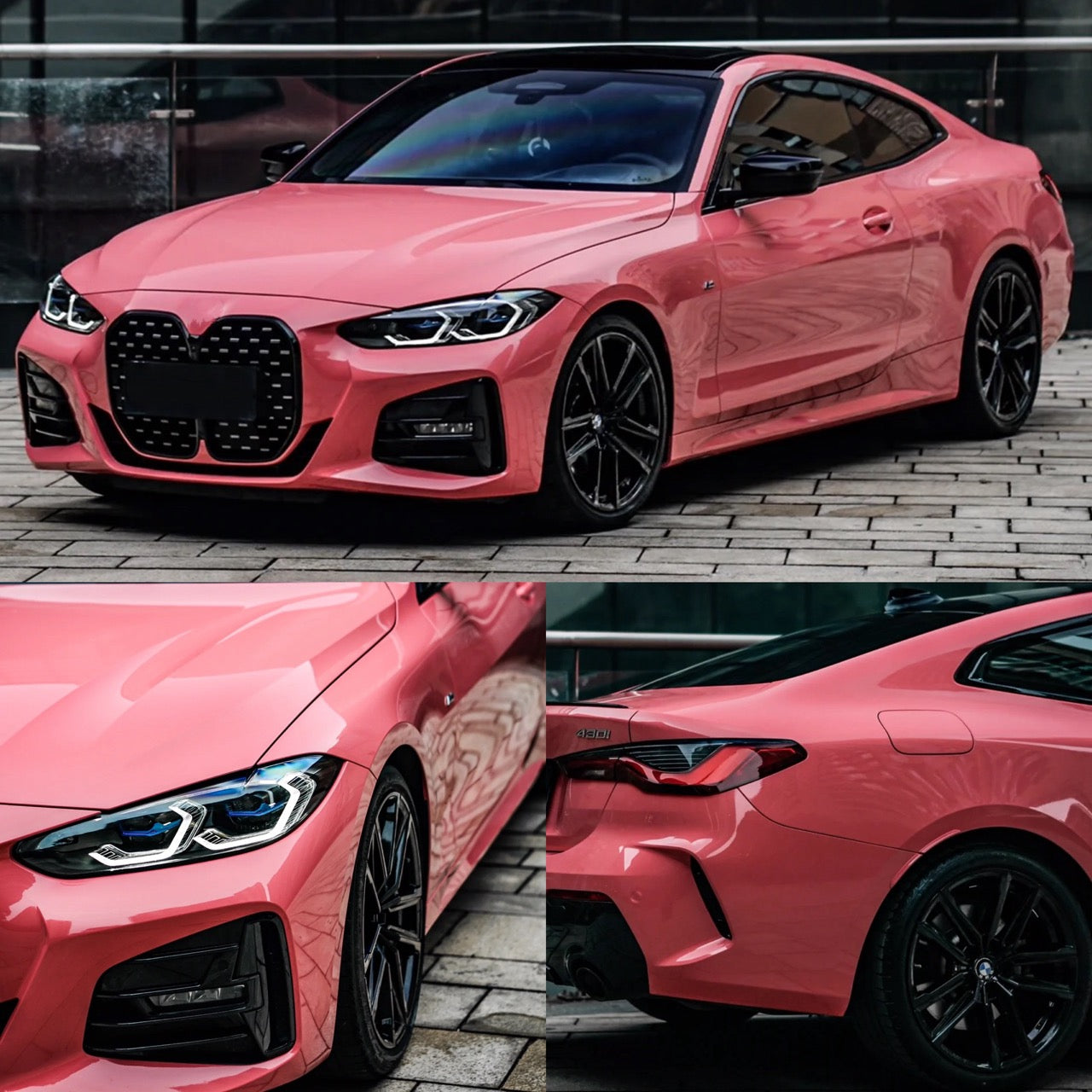 Super Gloss Candy Pink Vinyl Wrap