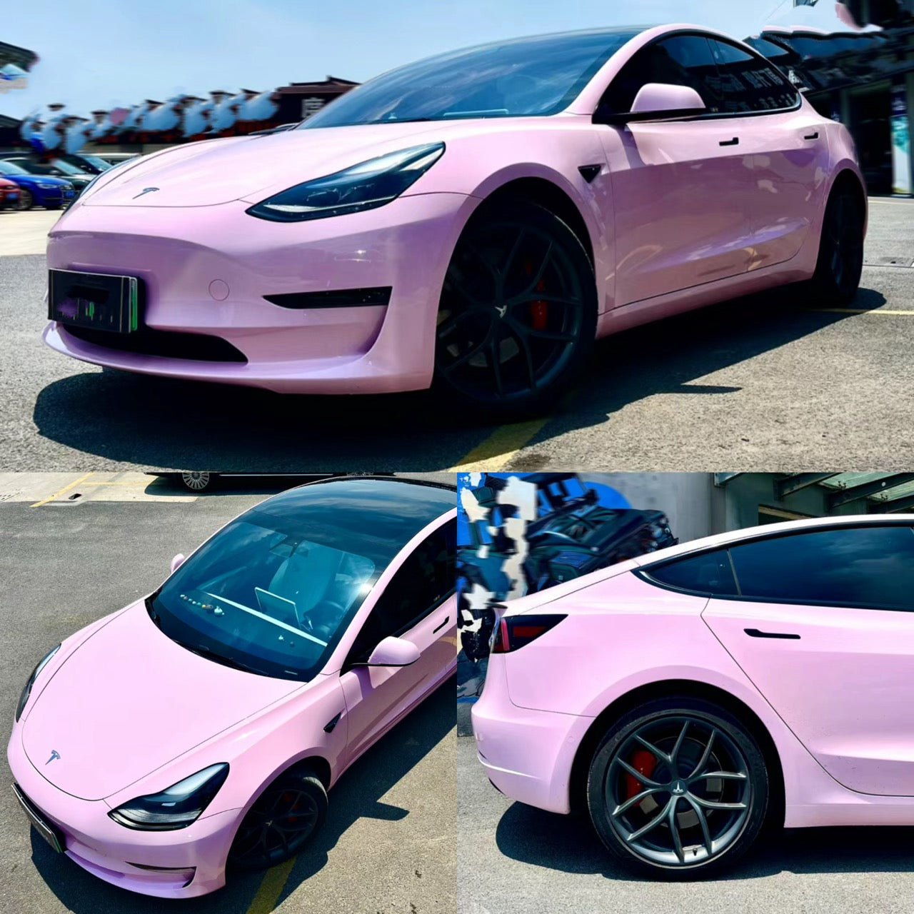Super Gloss Cotton Candy Pink Vinyl Wrap