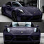 Porshce Super Gloss Deep Violet Vinyl Wrap
