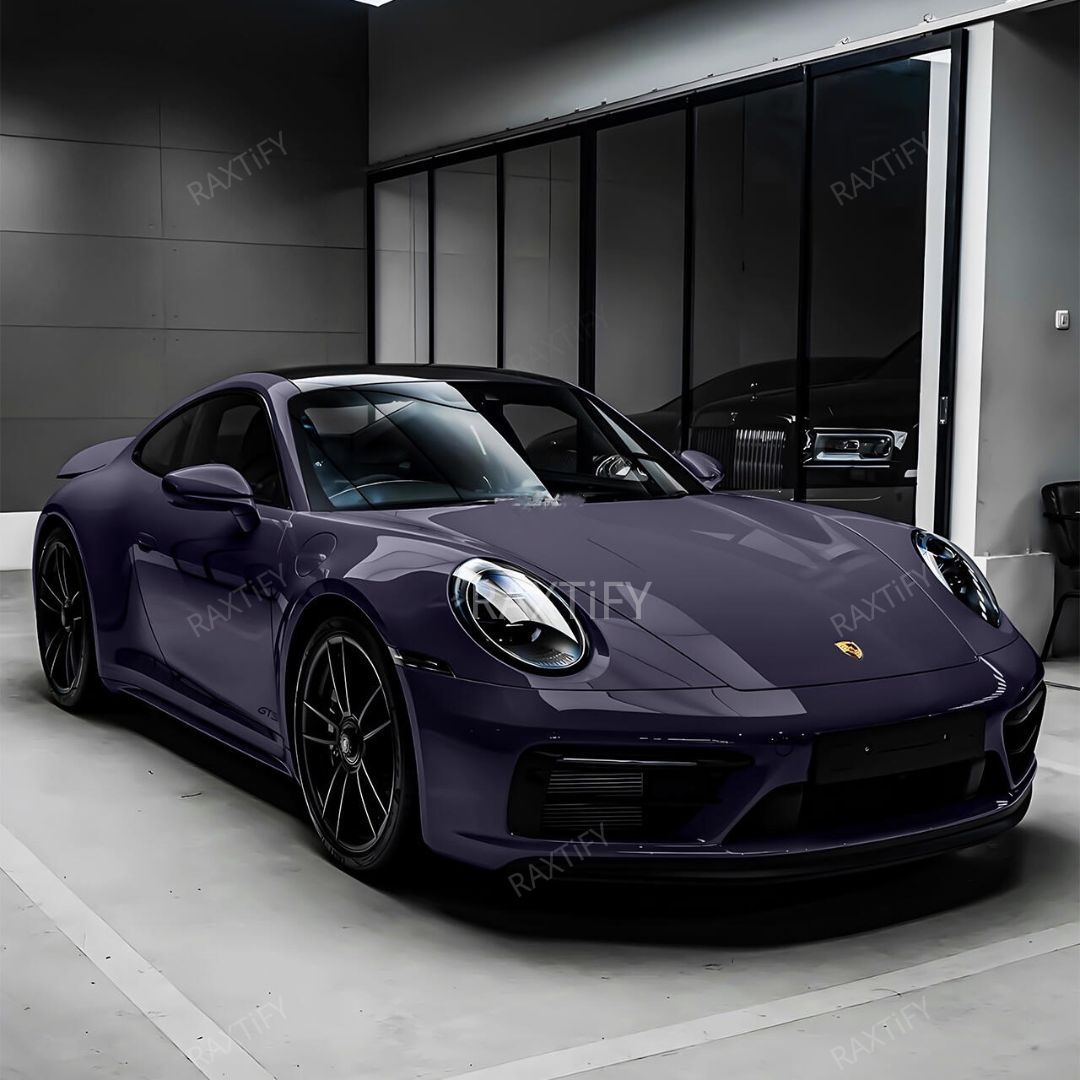 Super Gloss Deep Violet Vinyl Wrap
