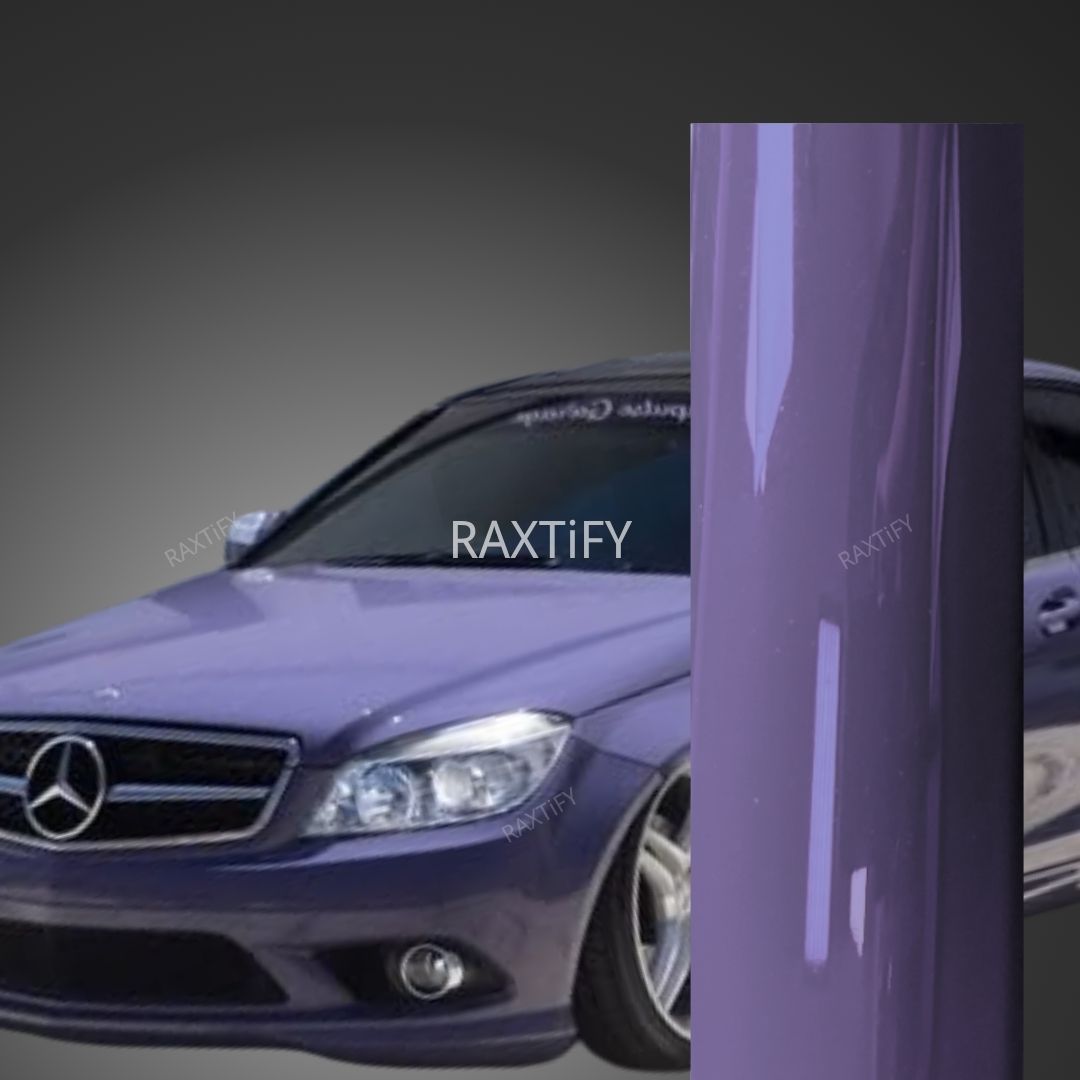 Super Gloss Deep Violet Vinyl Wrap