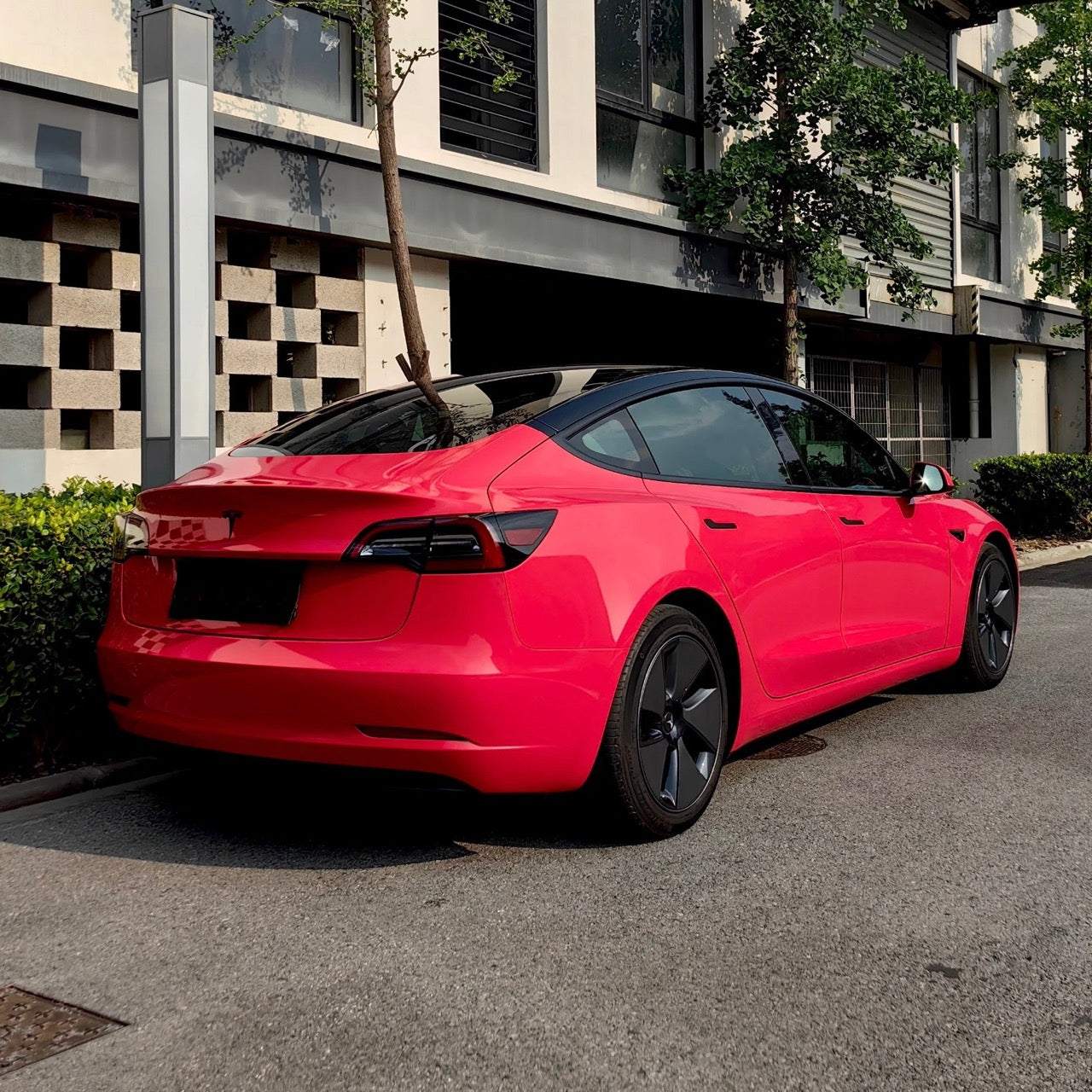 Super Gloss Hot Pink Car Wrap