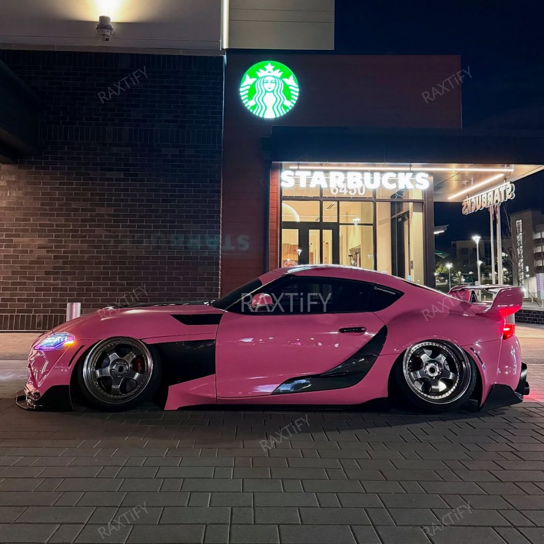 Super Gloss Light Pink Car Wrap Color