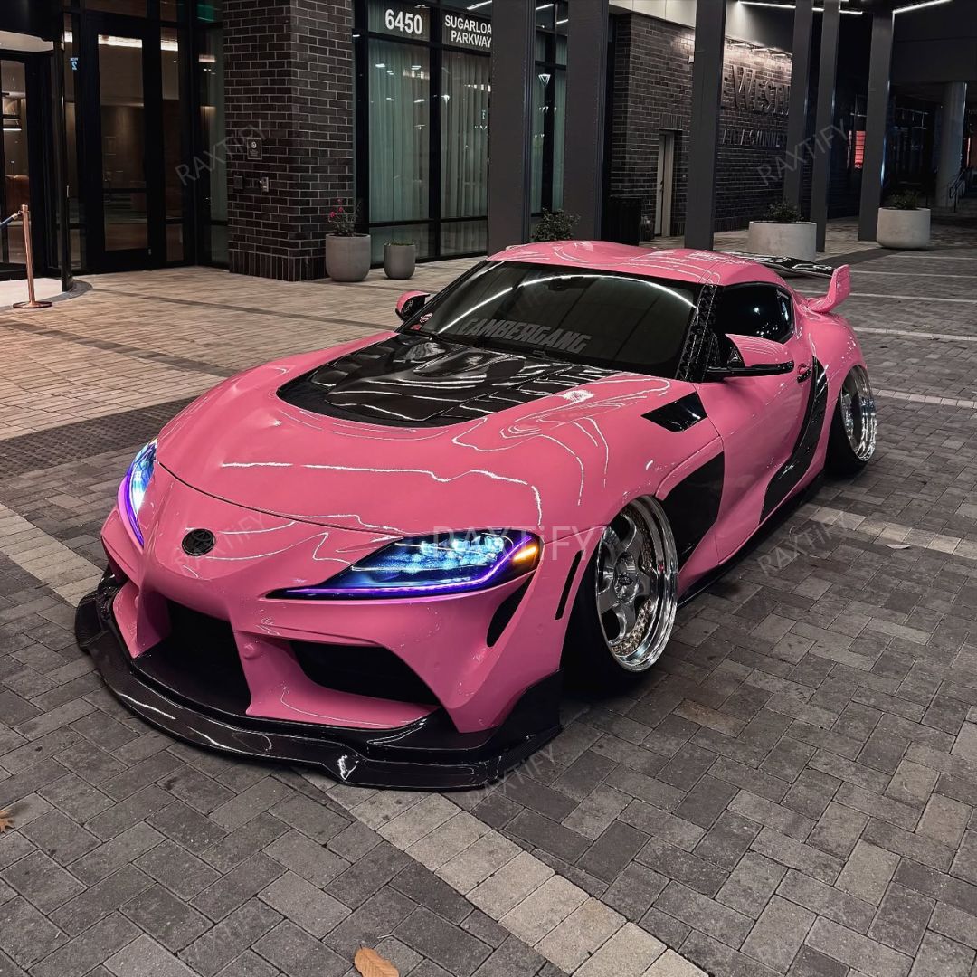 Super Gloss Light Pink Car Wrap Color