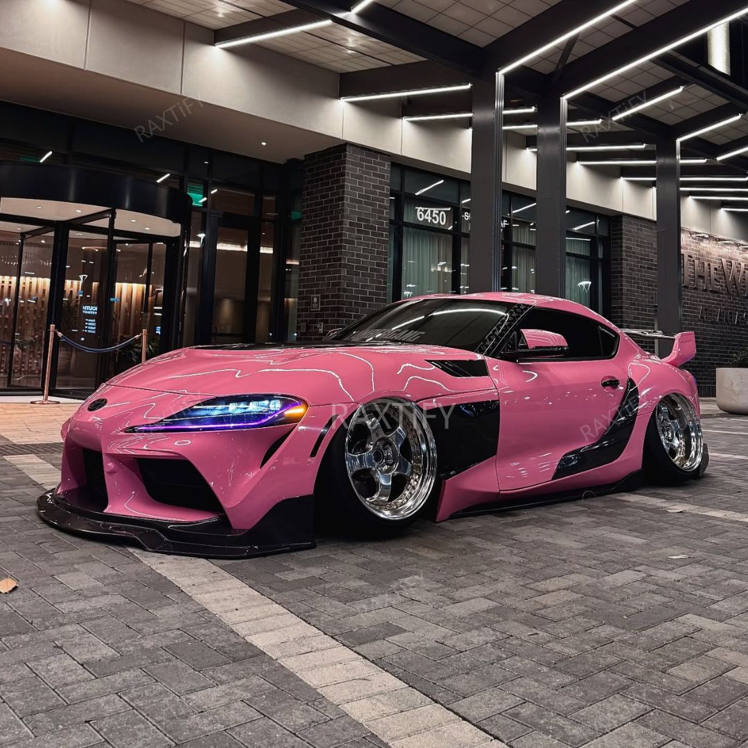 Super Gloss Light Pink Car Wrap