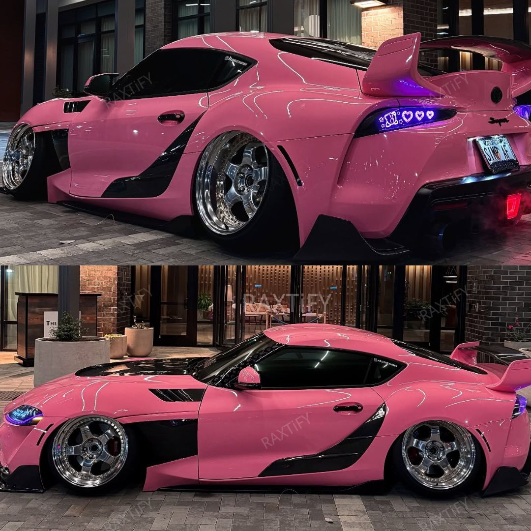 Super Gloss Light Pink Car Wrap