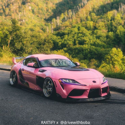 Super Gloss Light Pink Car Wrap