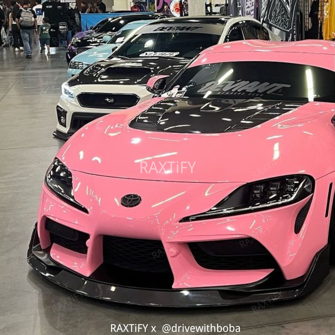 Super Gloss Light Pink Car Wrap