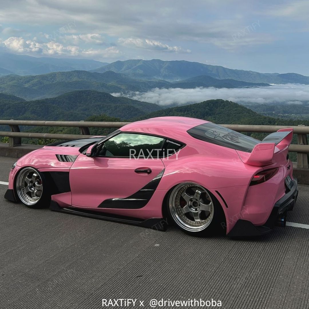 Super Gloss Light Pink Car Wrap