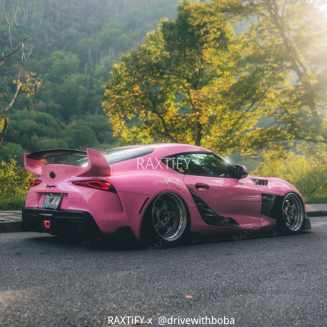 Super Gloss Light Pink Car Wrap