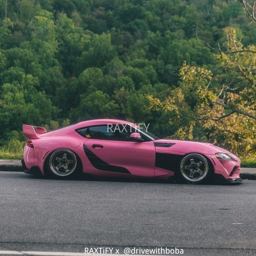 Super Gloss Light Pink Car Wrap