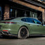 Super Gloss Olive Green Car Wrap