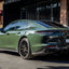 Super Gloss Olive Green Car Wrap