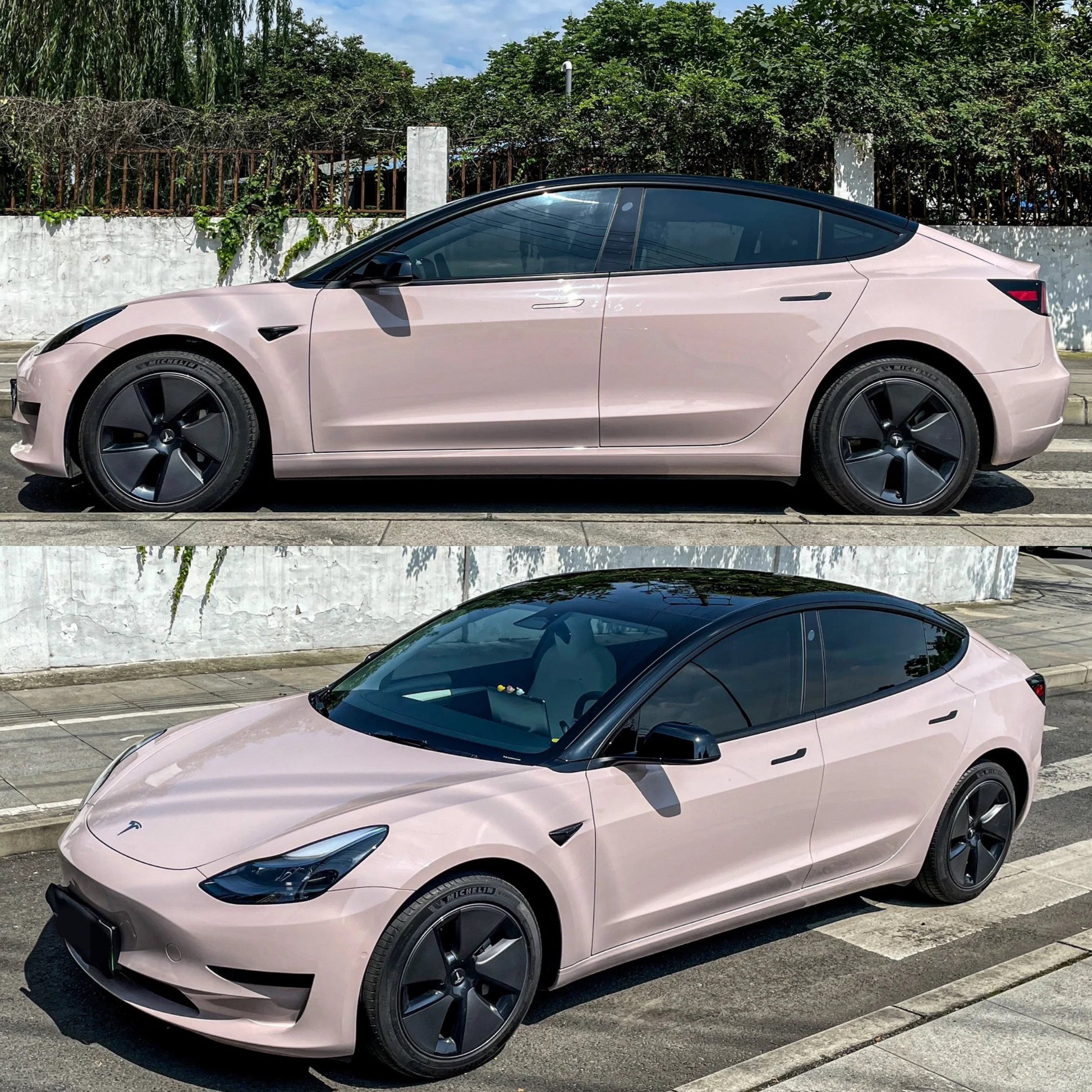 Super Gloss Pale Pink Vinyl Wrap