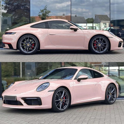 Super Gloss Pearl Pink Car Wrap