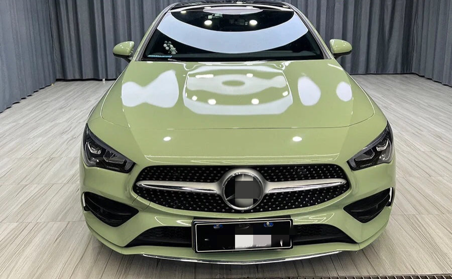 Super Gloss Sage Green Car Wrap