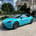 Super Gloss Sea Blue Car Wrap