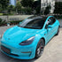 Super Gloss Sea Blue Car Wrap
