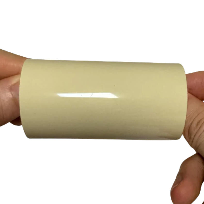 Super Gloss Tan Yellow Car Wrap sample