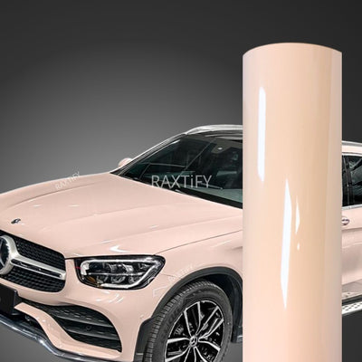 Super Gloss Vanilla Almond Vinyl Wrap