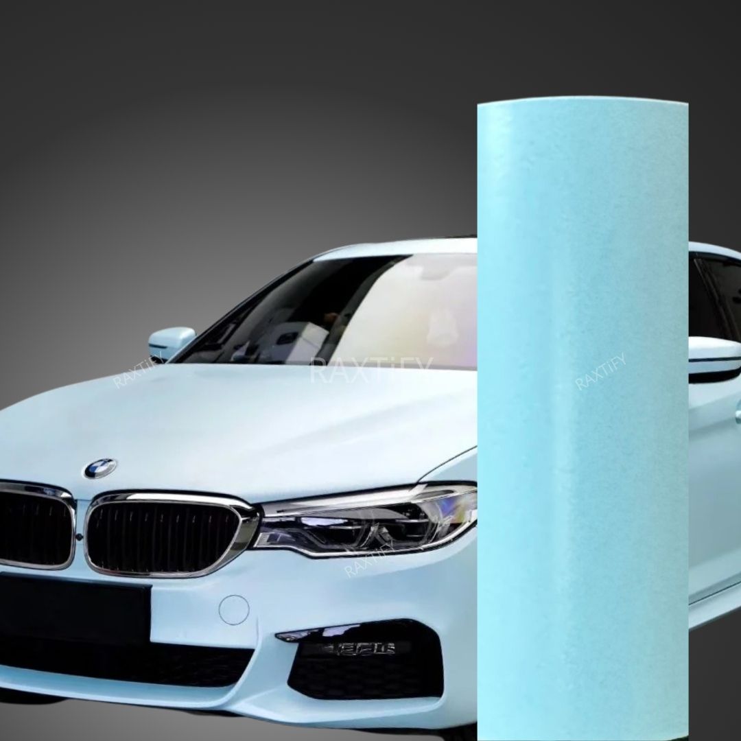 Super Matte Breeze Blue Car Wrap
