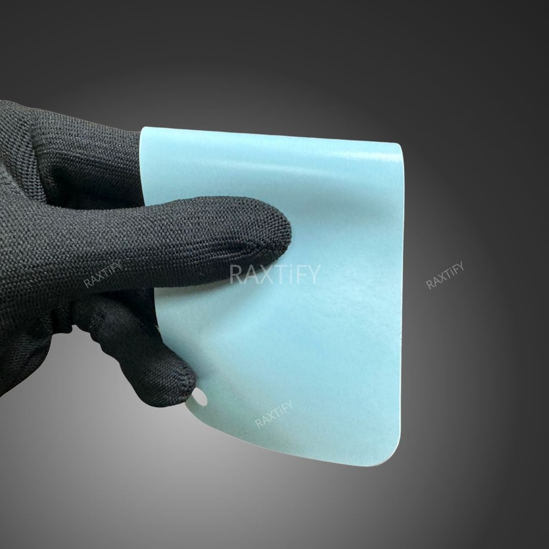 Super Matte Breeze Blue Car Wrap sample