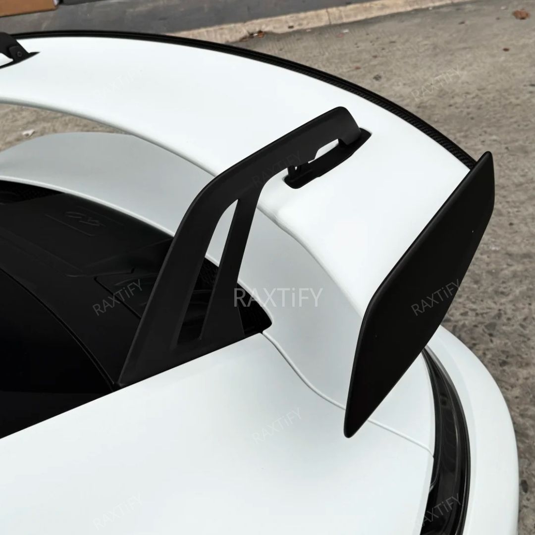 Partial Super Matte Pure White Car Wrap