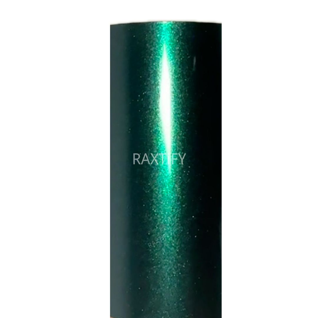 Ultra-Gloss Metallic Royal Green Paint Protective Film (High Grade TPU)