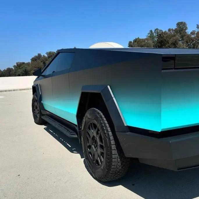 Tesla Cybertruck Custom Wraps – RAXTiFY