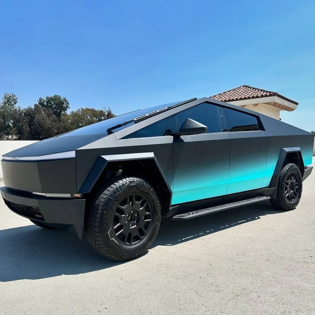 Tesla Cybertruck Custom Wraps – RAXTiFY