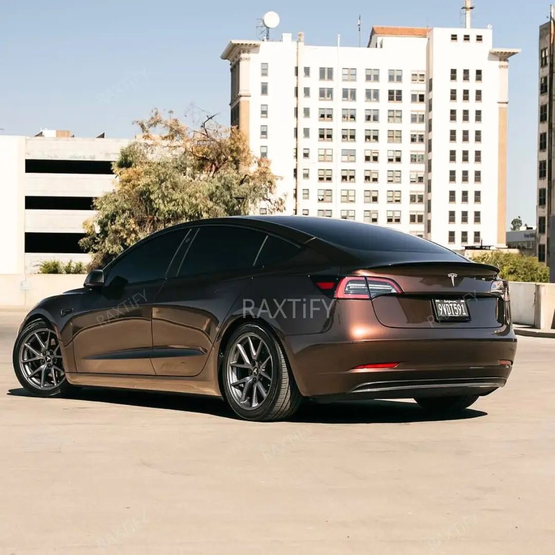 Gloss Metallic Chocolate Brown Vinyl Wrap