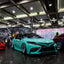 Toyota Camry Super Gloss Mint Green Car Wrap show